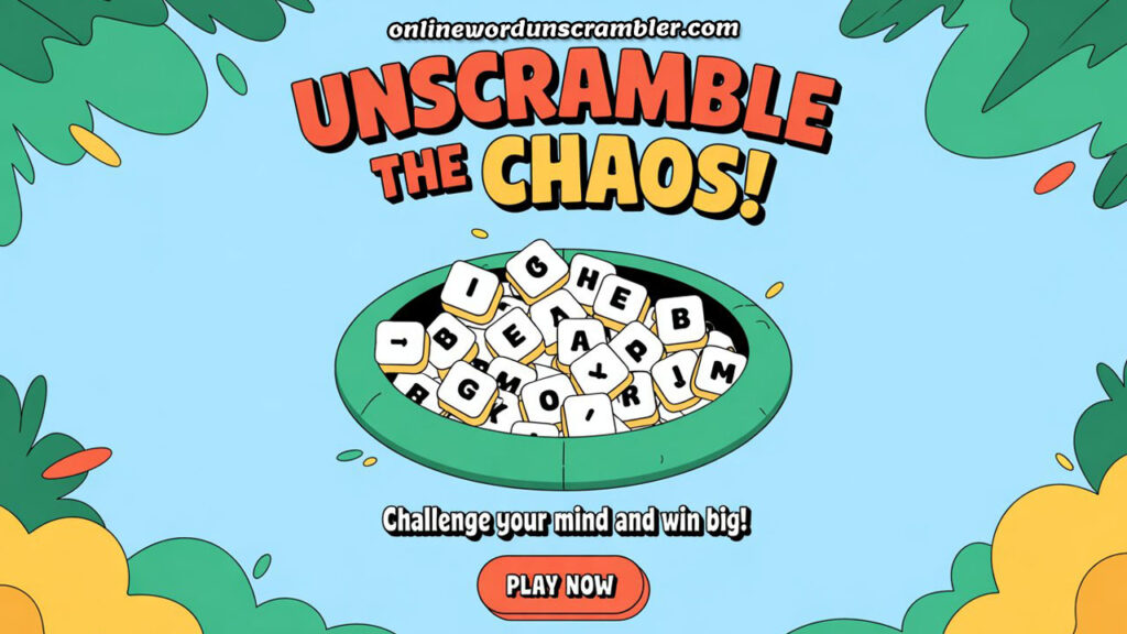 Online Word Unscrambler Jumbled Letters Game 2